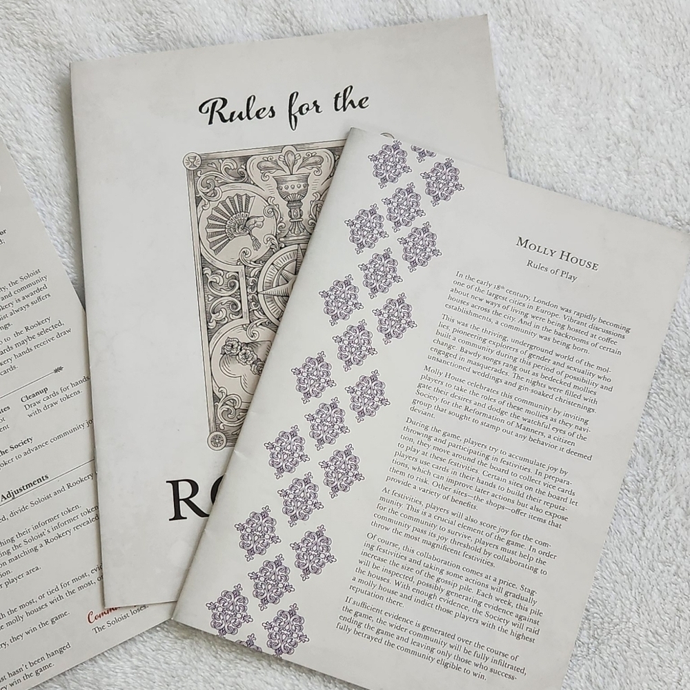 ✨ RARE Molly House Board Game - Kickstarter Edition w/ Metal Pawns ✨ - Picture 6 of 16